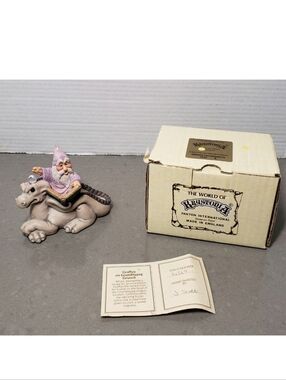 World Of Krystonia Graffyn on Grumblypeg Grunch #1012 Signed Vintage